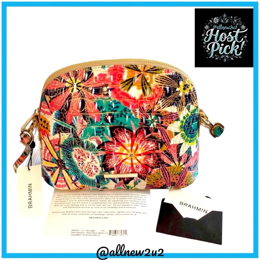 • New Brahmin Georgina Desert Bloom Melbourne Full Inclus Multi-winner HP - Picture 4 of 16